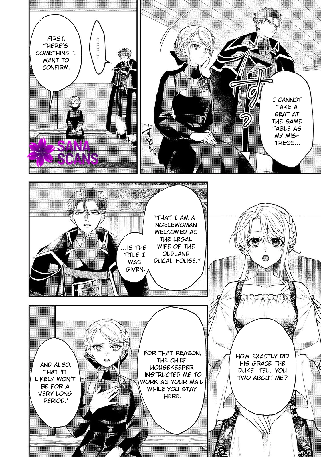 The Discarded Duchess Just Wants a Peaceful Life. Chapter 3 - . Page 10